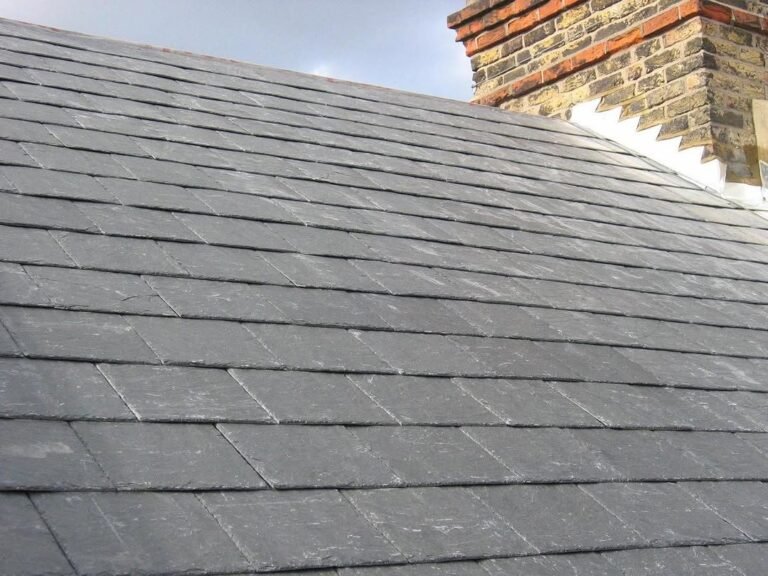 Slate roof laid on a house in Worthing